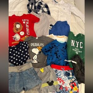 UPDATED Bundle of Boys size 3 T clothing H&M, Gap, Disney , Carters